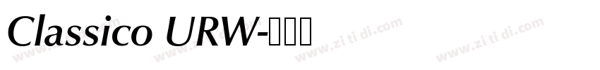 Classico URW字体转换 Classico URW字体转换